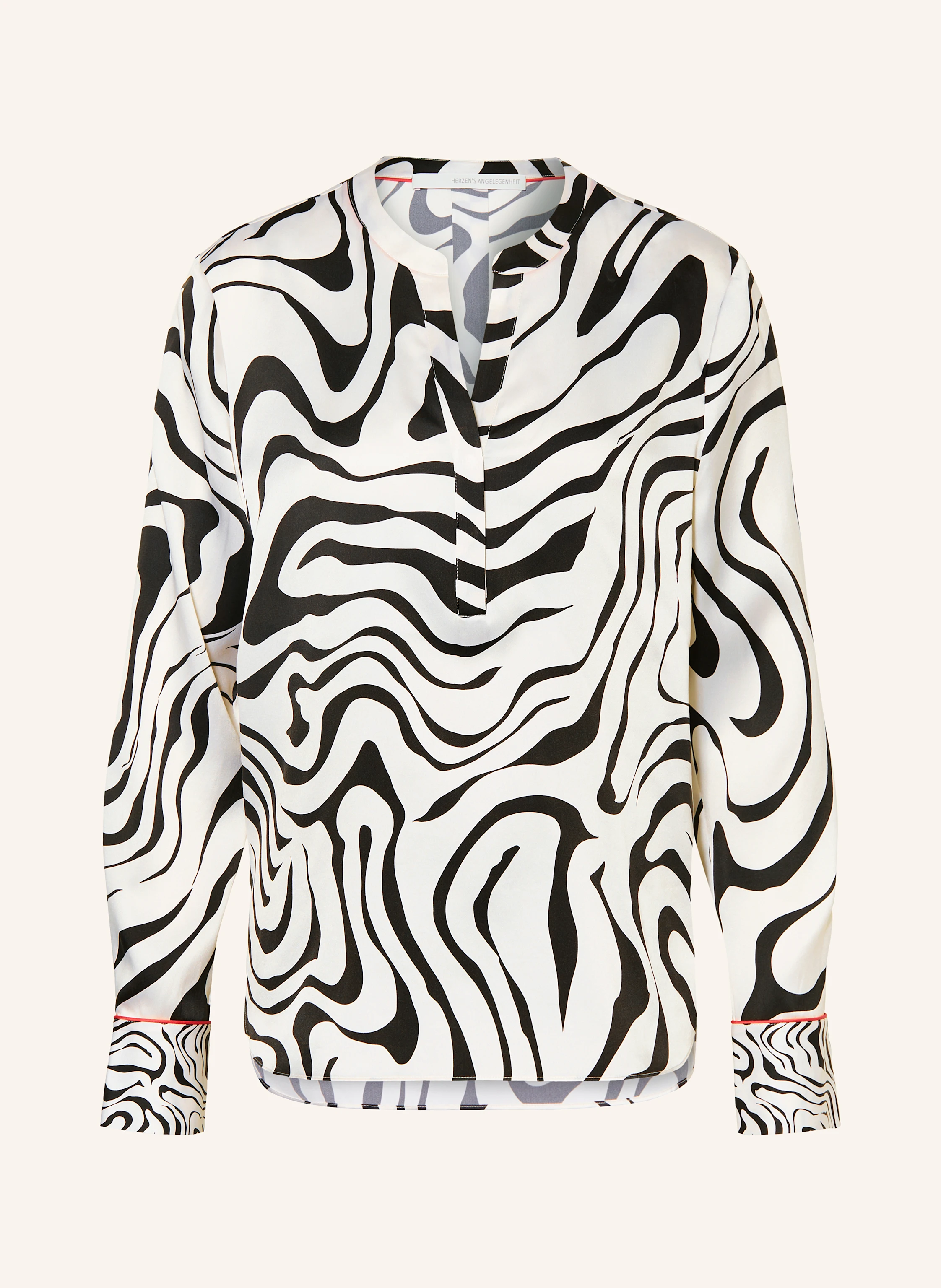 HERZEN'S ANGELEGENHEIT Blusenshirt aus Seide