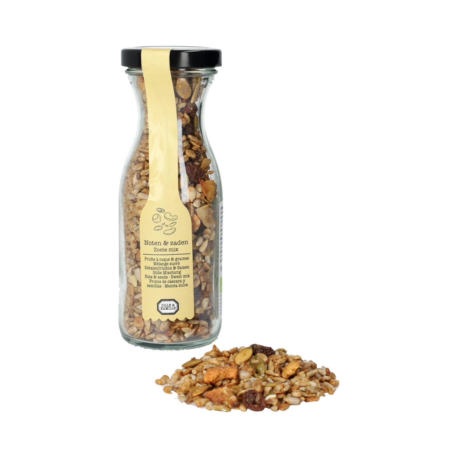 Zoete noten- en zadenmix, biologisch, 150 gram