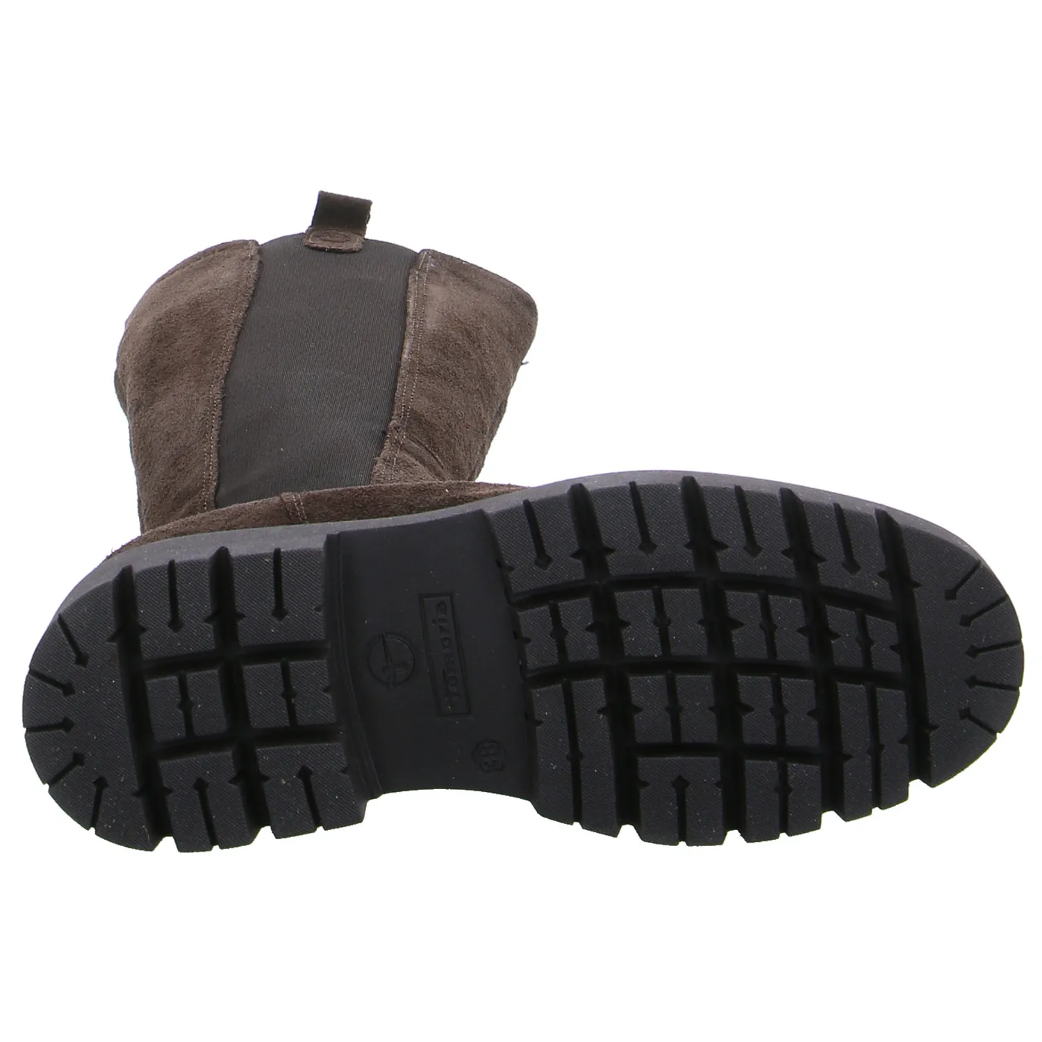 TAMARIS Stiefel Braun Leder