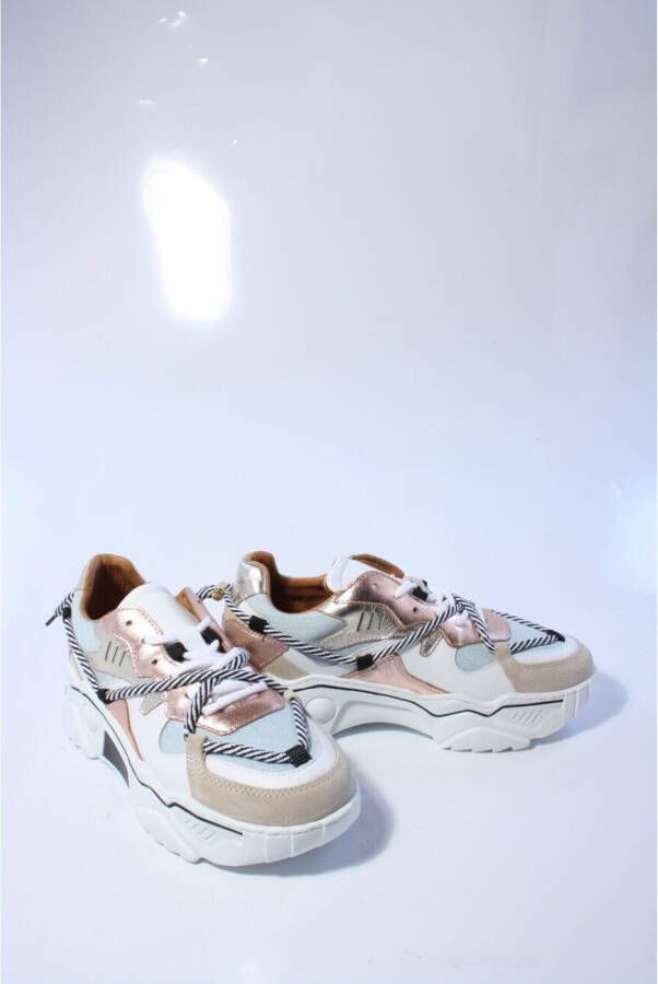DWRS LABEL DWRS Jupiter denim rose jeans sneakers Leer Dames
