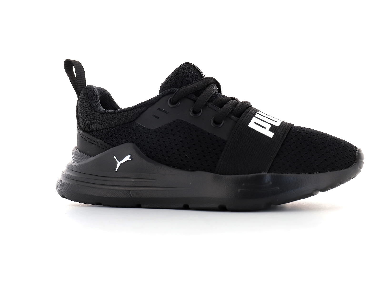 Puma-374216 Matières combinées Noir