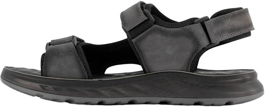 Easy Street imitatieleren sandalen zwart