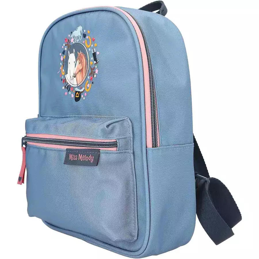 Depesche Rucksack MY LITTLE FARM Miss Melody 13 x 22 x 28 cm blau