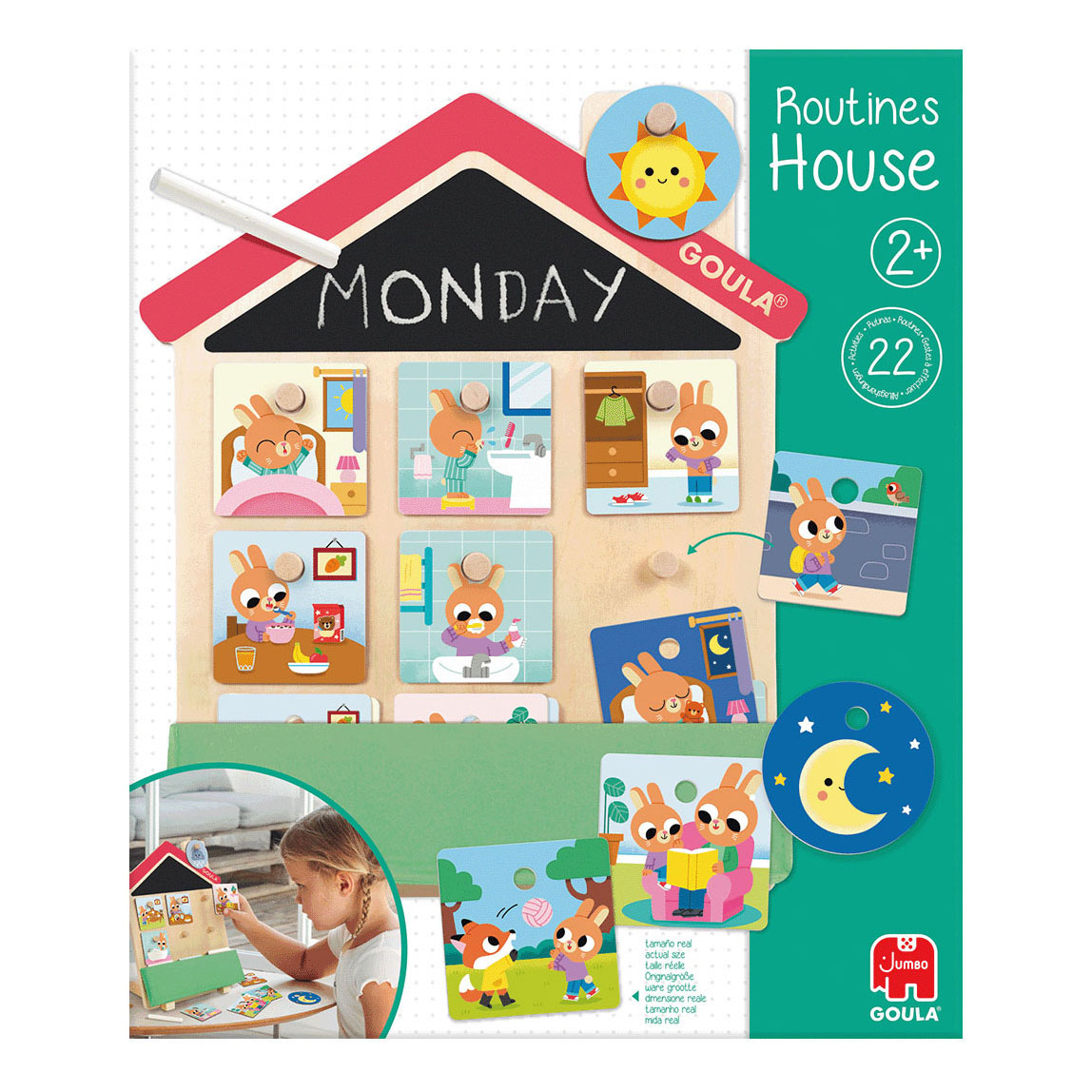 Jumbo Routines House Educatief Houten Spel