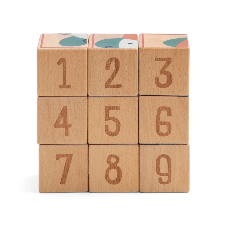 Sebra - Würfel-Puzzle, Woodland
