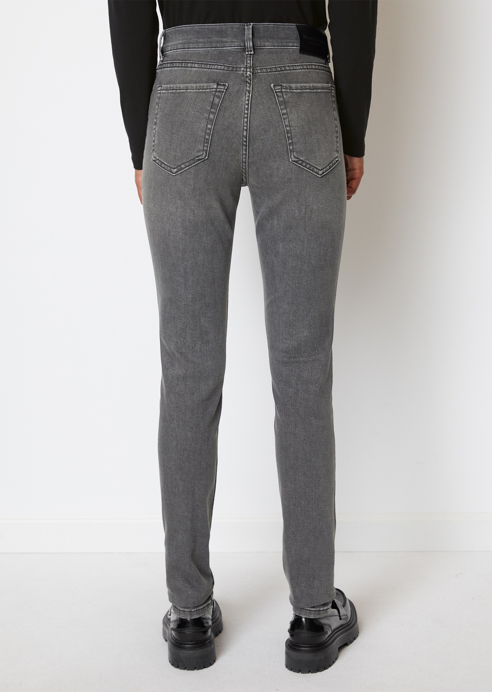 Jeans Modell SKARA high skinnyaus Organic Cotton-Loycell-Stretch