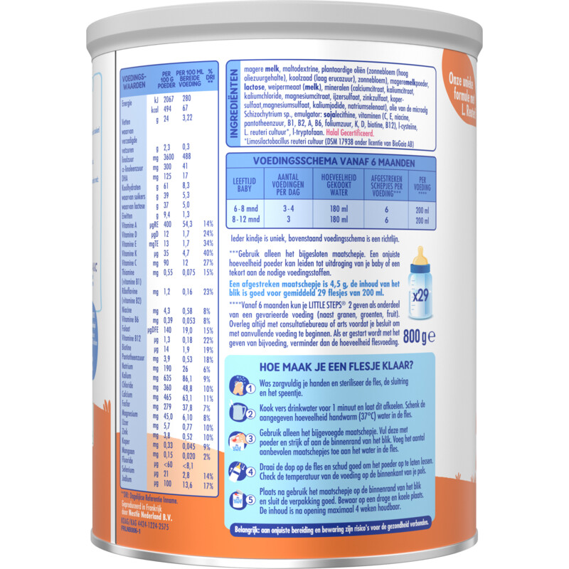Nestlé Little Steps 2 opvolgmelk 6+ mnd
