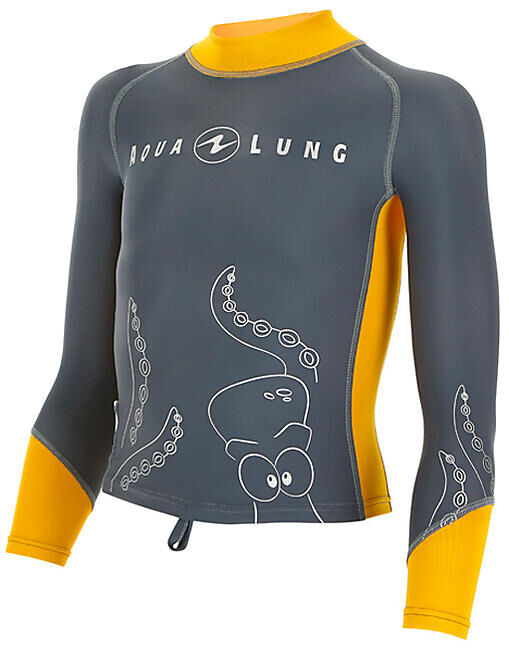 AQUALUNG - TOP MANCHES LONGUE SANS ZIP ENFANT