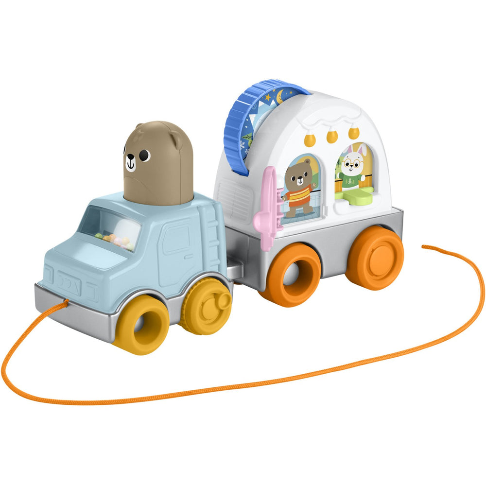 Køb Fisher-Price® Opdager Træk-campingvogn