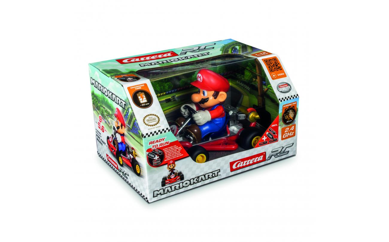 Carrera RC Mario Kart 1:18 Pipe Kart met Mario