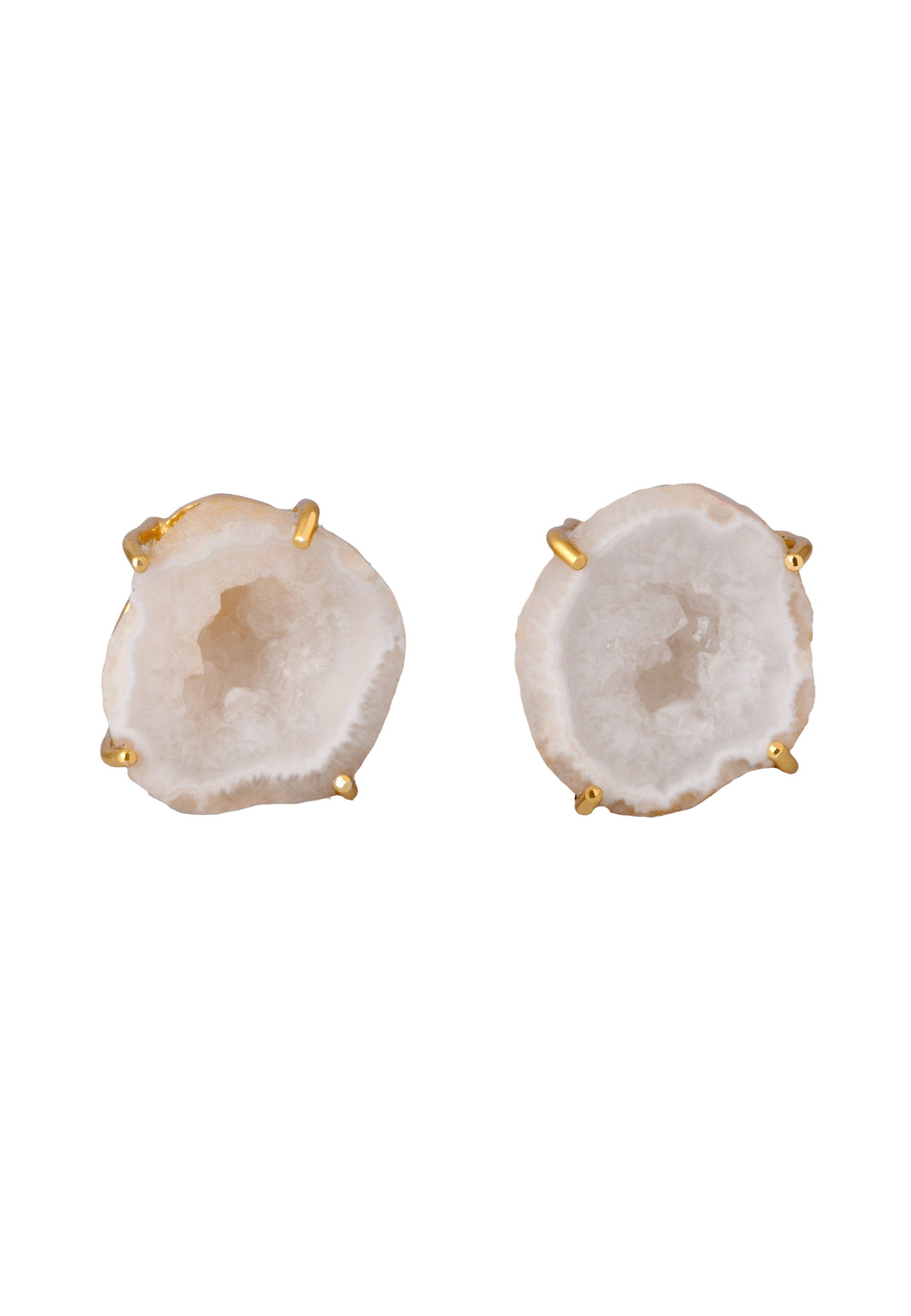 ZEUS - Boucles d'oreilles à bouton | Bleu