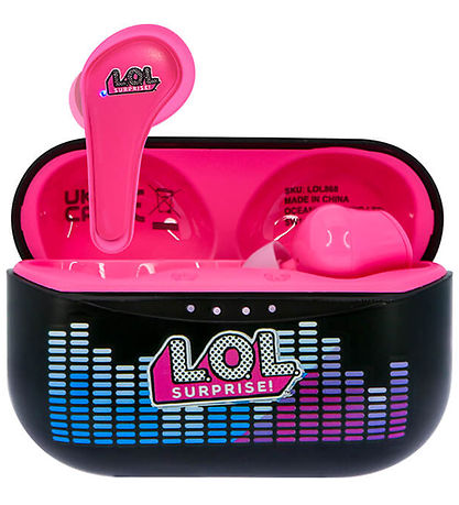 OTL H?retelefoner - LOL - TWS - In-Ear - Sort/Pink