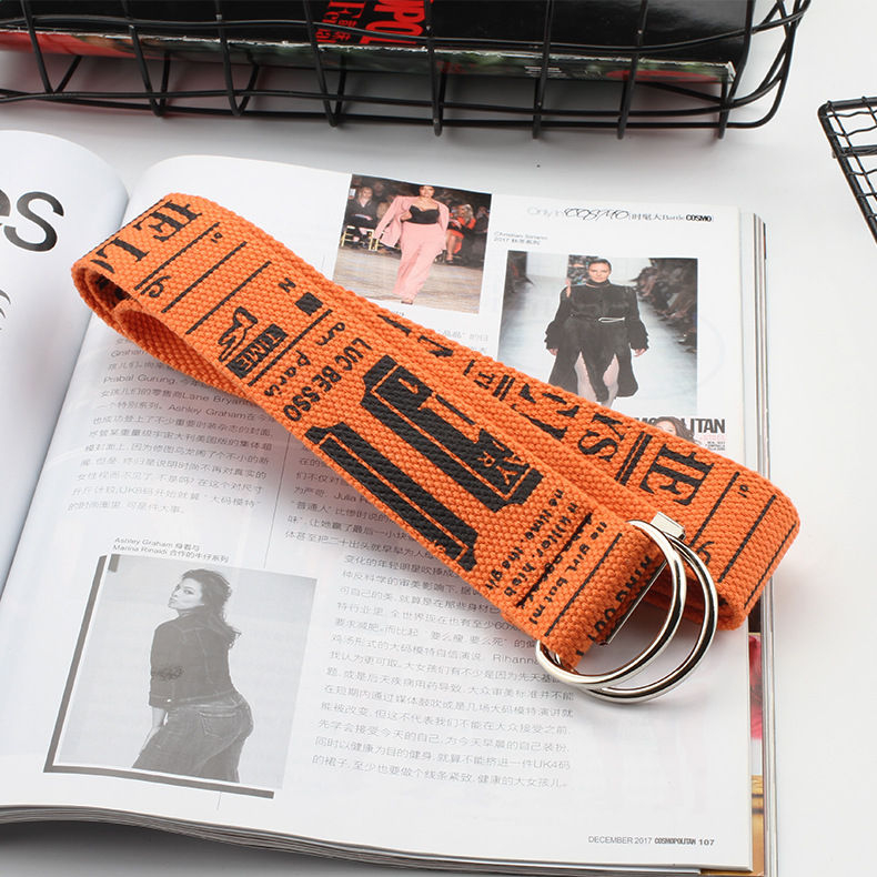 Rofuka - Lettercanvas riem