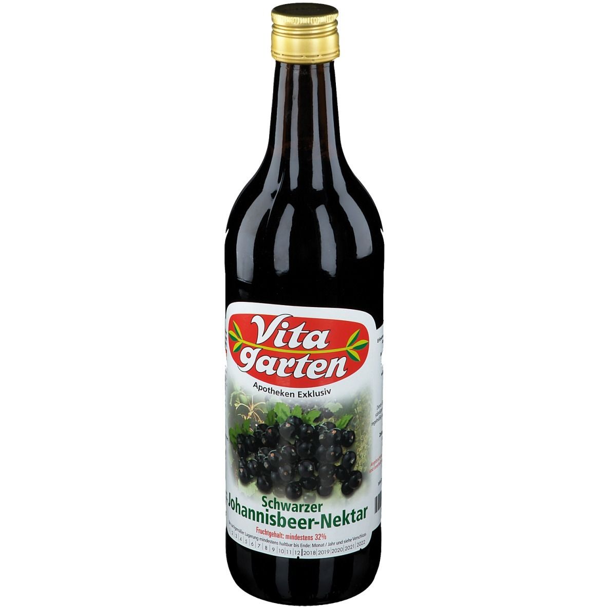 Vitagarten schwarzer Johannisbeer-Nektar
