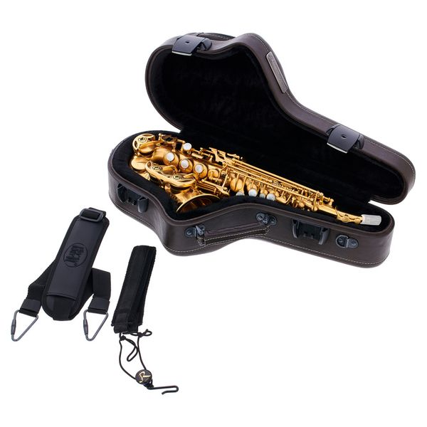 Rampone & Cazzani R1 Jazz Soprano Sax AU Curved