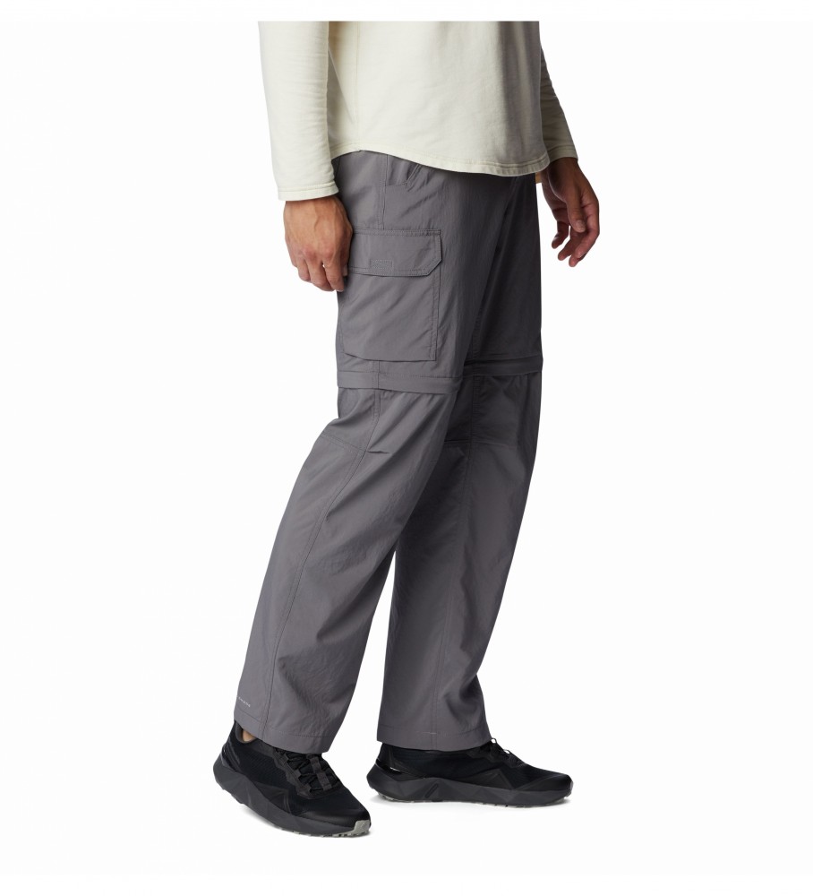 Calça Columbia Silver Ridge Utility Convertible, Cinza