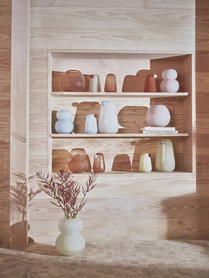 OYOY Living Design Lasi Vase - Small Ice blue