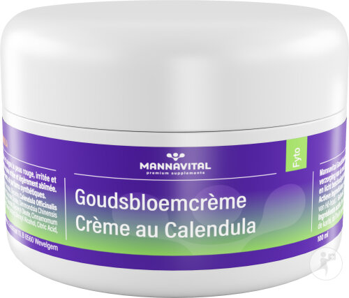 Mannavital Crème Au Calendula Pot 100ml