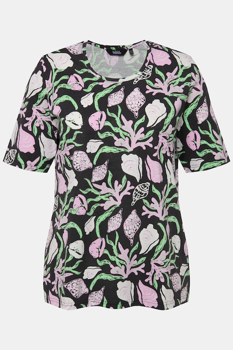 T-Shirt, Meeresmotive, Classic, Rundhals, Halbarm