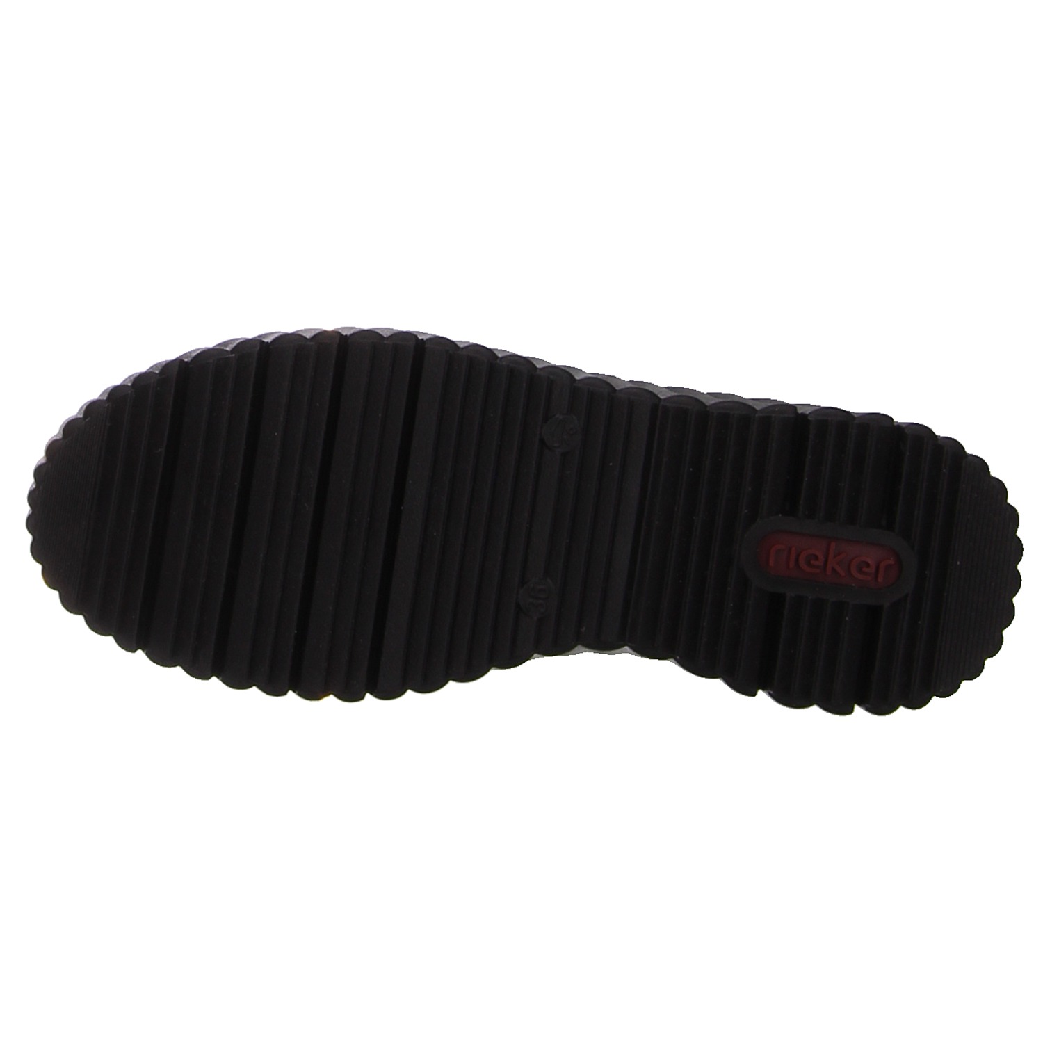 Rieker Schnürschuhe schwarz schwarz