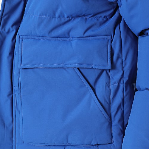 Doudoune Capuche Bleu