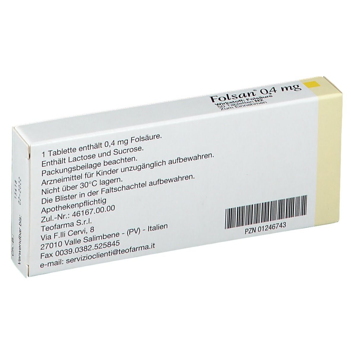 Folsan® 0,4 mg