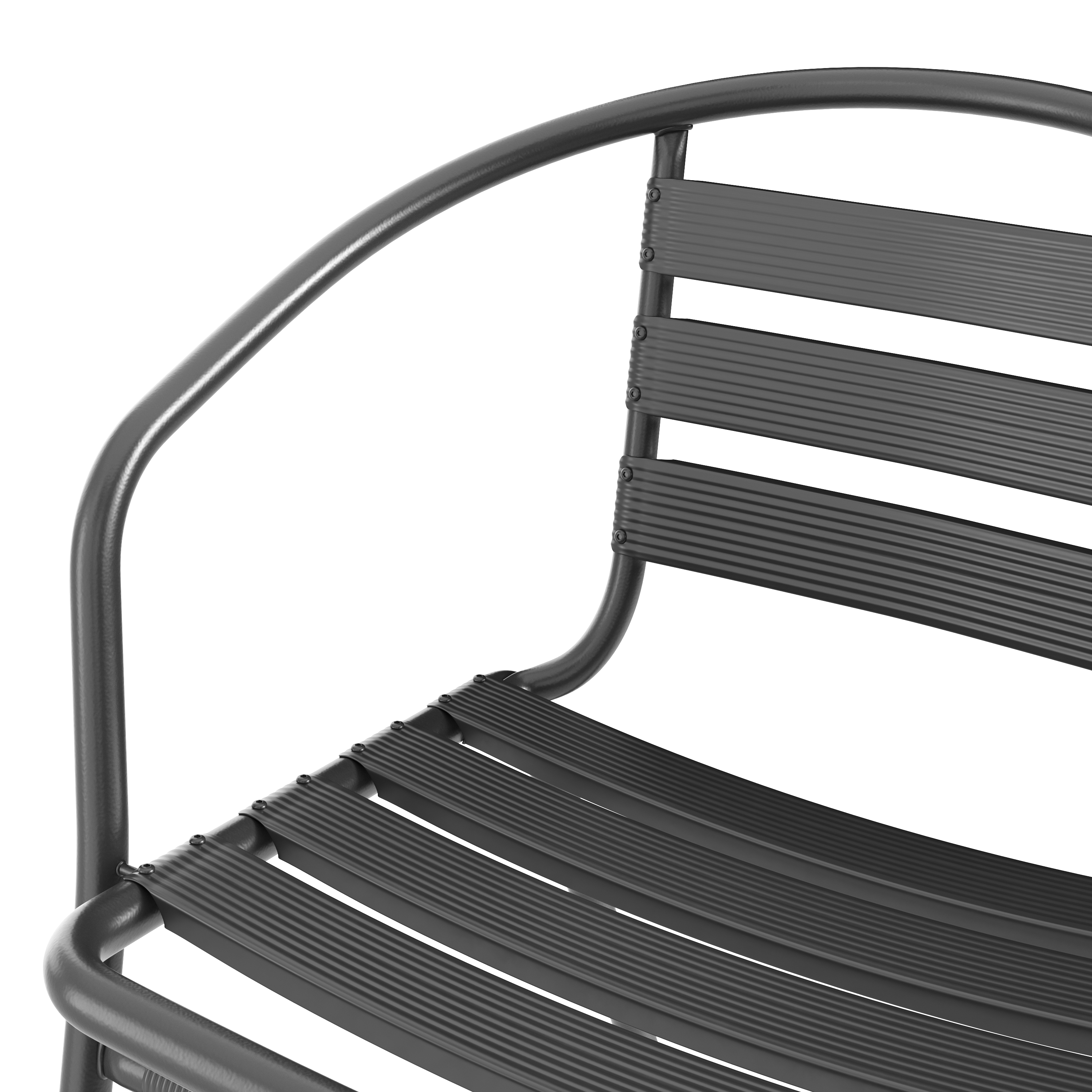 Gartenstuhl NOA Aluminium schwarz