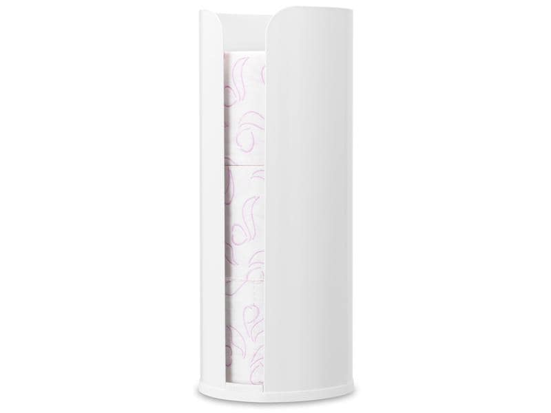 Brabantia Toilettenpapierhalter ReNew für 3 Rollen, Weiss WC-Rollenhalter