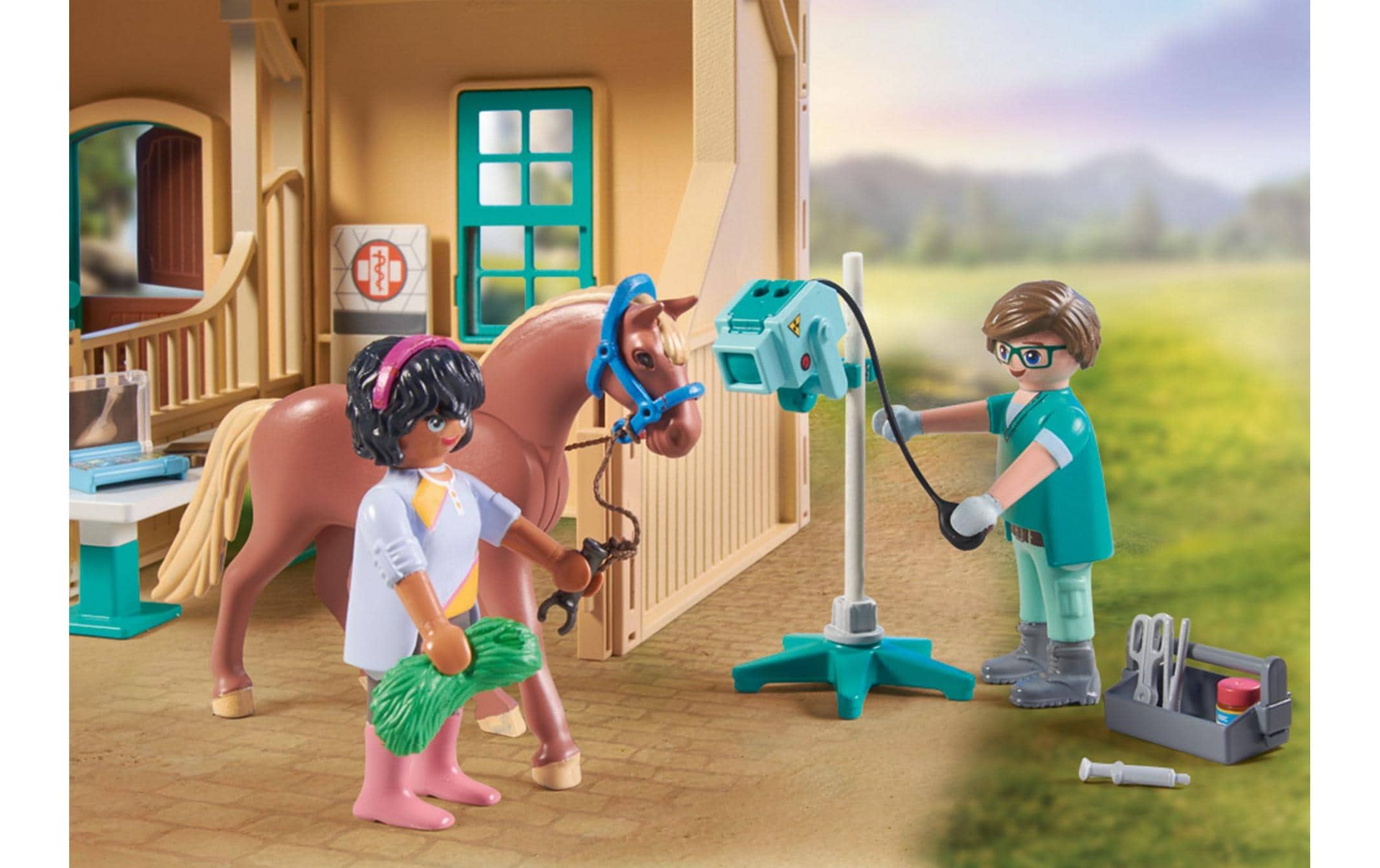 Horses of Waterfall Reittherapie & Tierarztpraxis 71352Detailreiches Pferde-Spielset