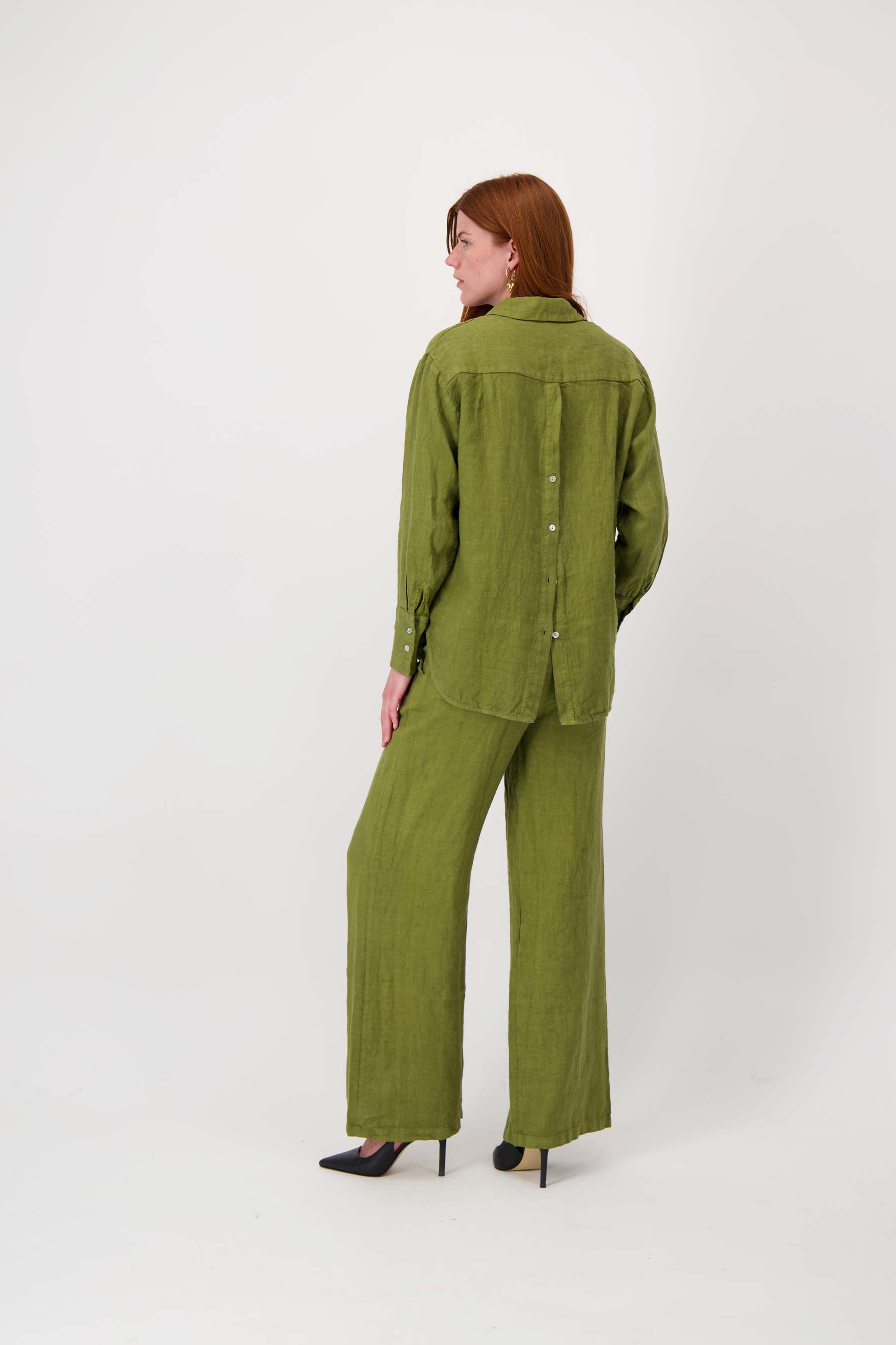 100% linnen broek