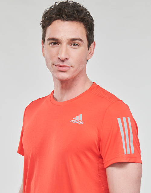 adidas Performance - OWN THE RUN TEE Rojo