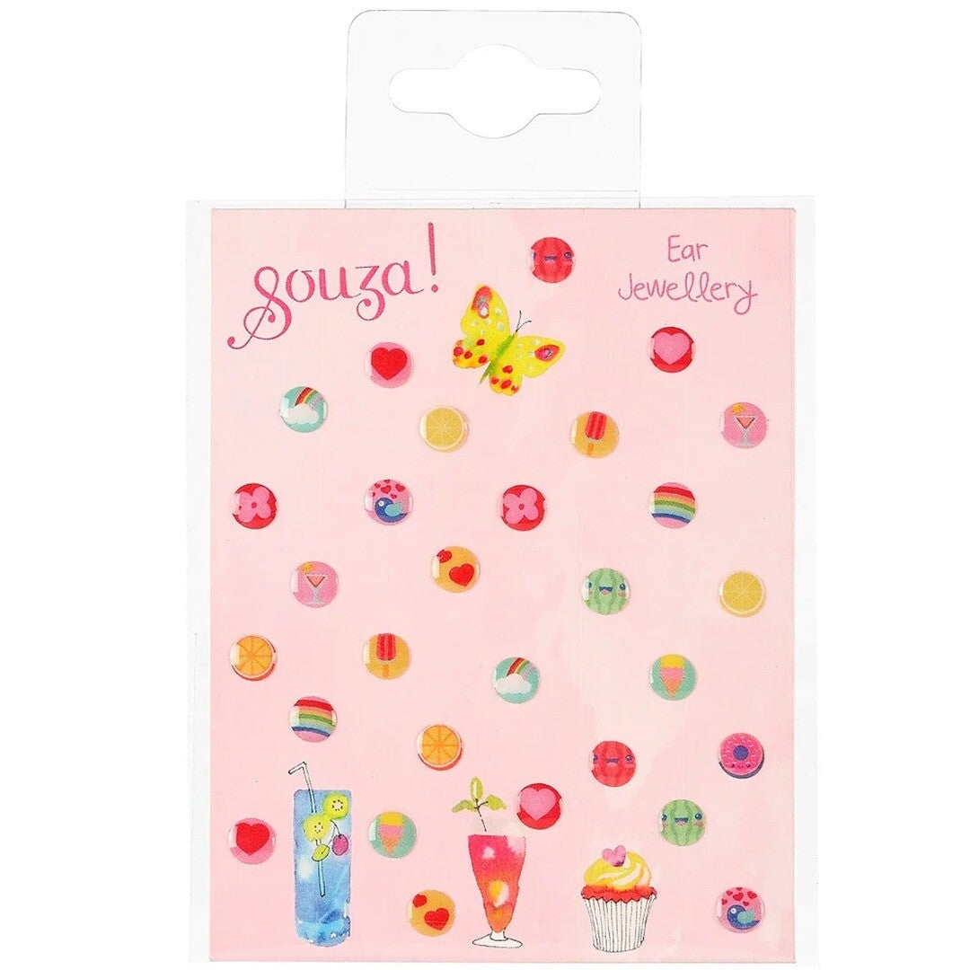 Souza for kids plakoorbellen fruit - 29st
