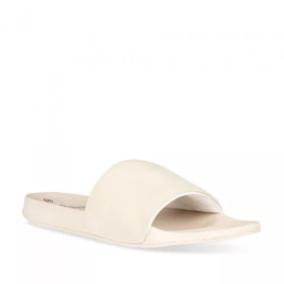 Claquettes BEIGE DENIM SIDE