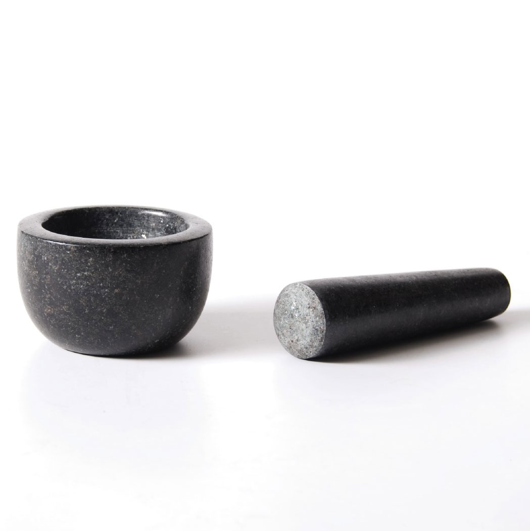 Mörser 'Zahtar', schwarz, Ø 8 cm, H 5 cm zu 11,80