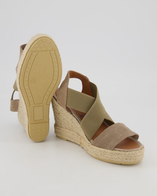 Verbenas Silvia Sardegan Sandalen in Beige