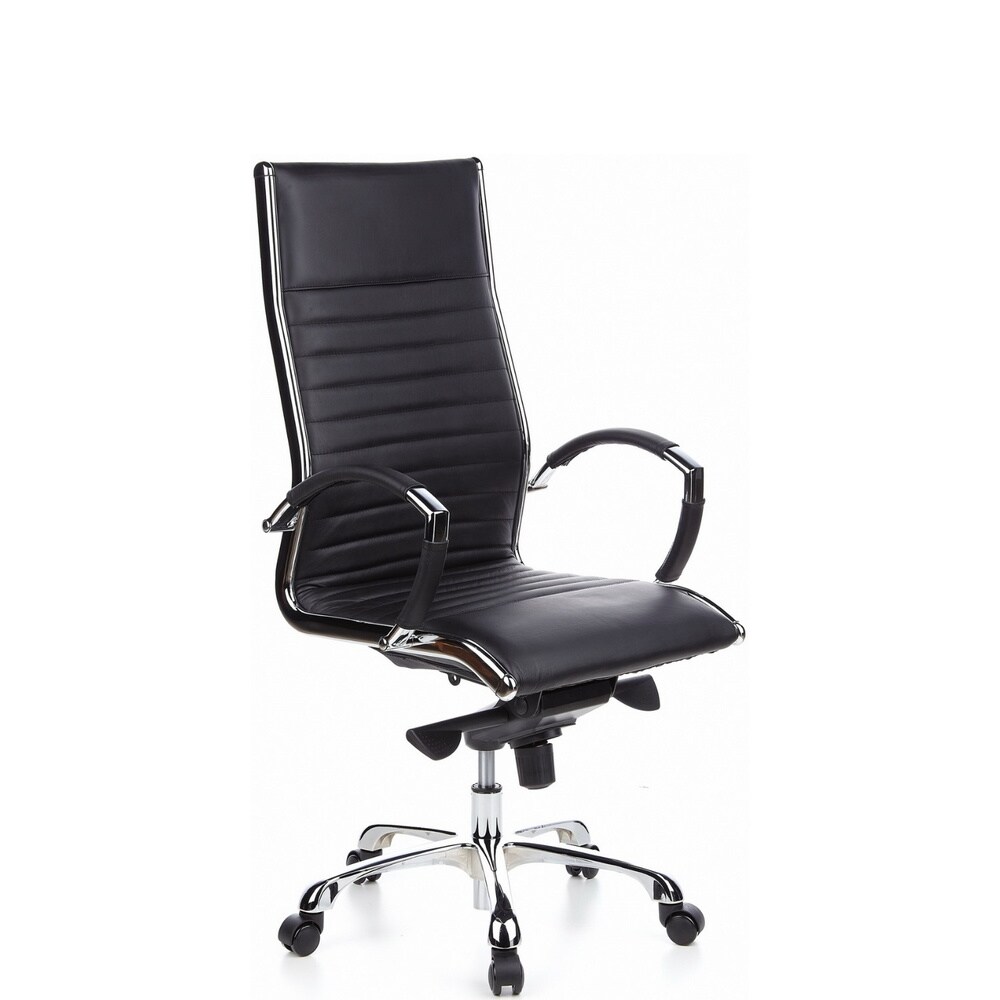Profi Chefsessel PARMA 20 Leder mit Armlehnen hjh OFFICE