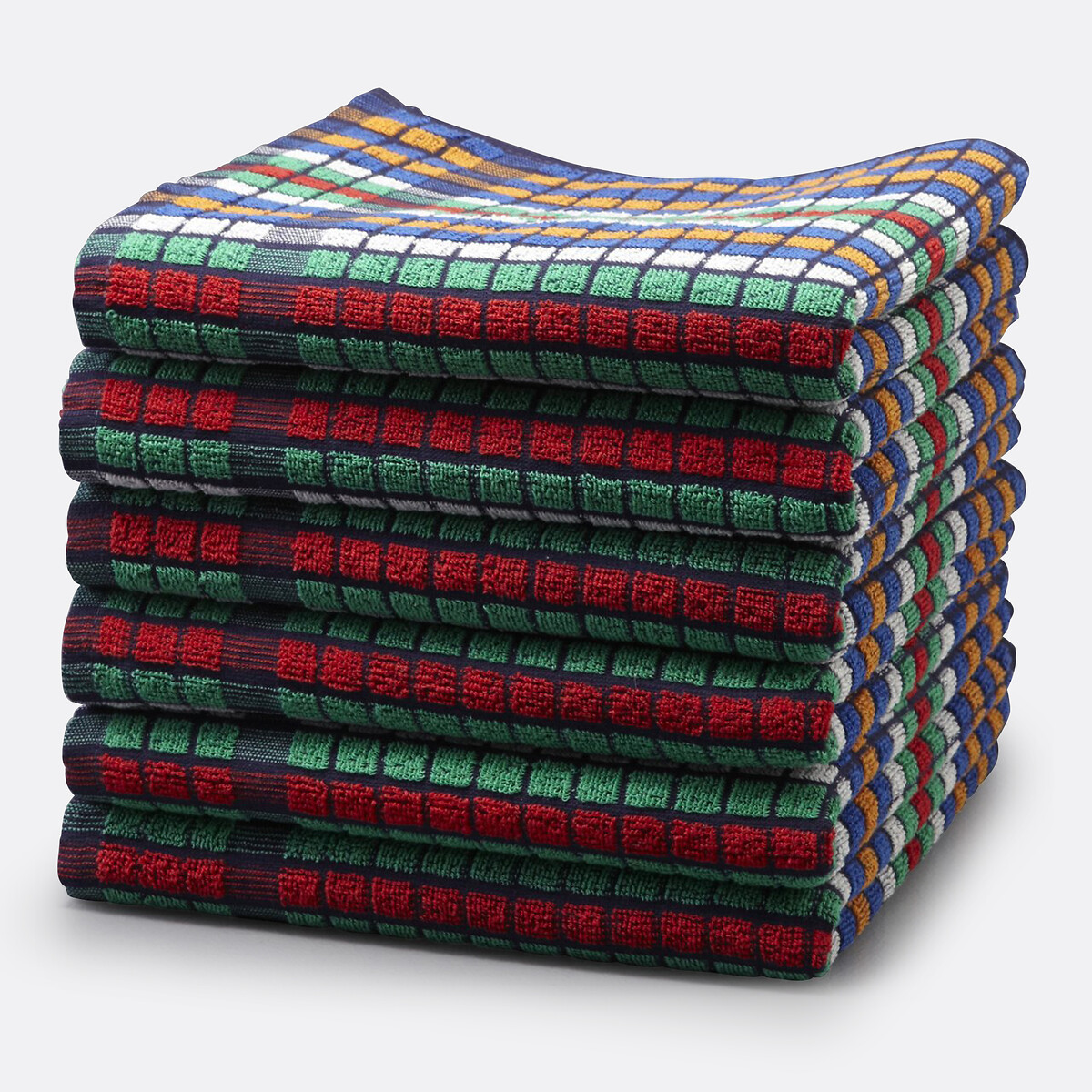 SO'HOME<br>Conjunto de 6 panos de prato de tecido atoalhado