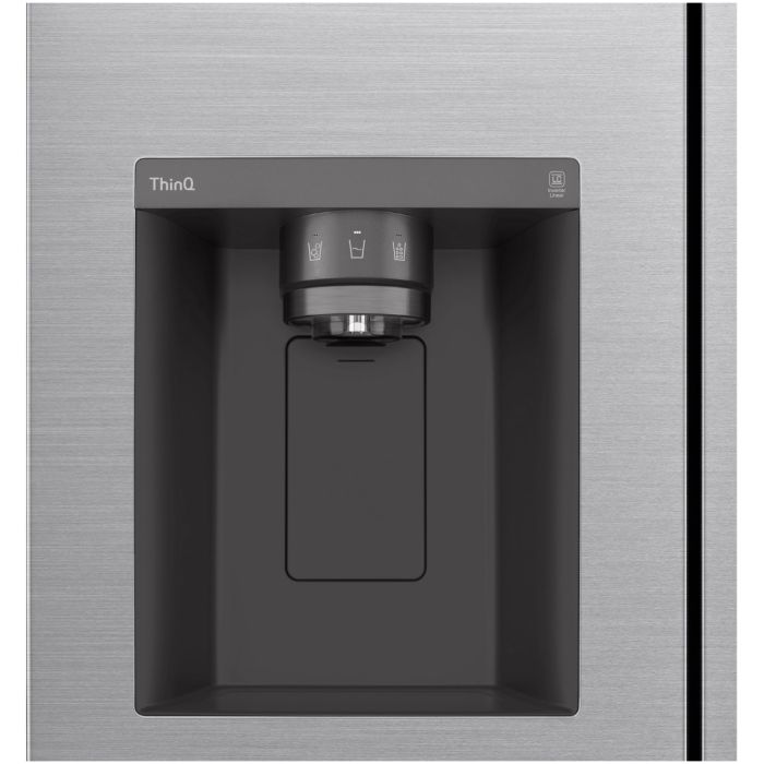 LG Side-by-Side GSLV71PZTD Platinum Silver - interner Wassertank // 70€ LG Cashback