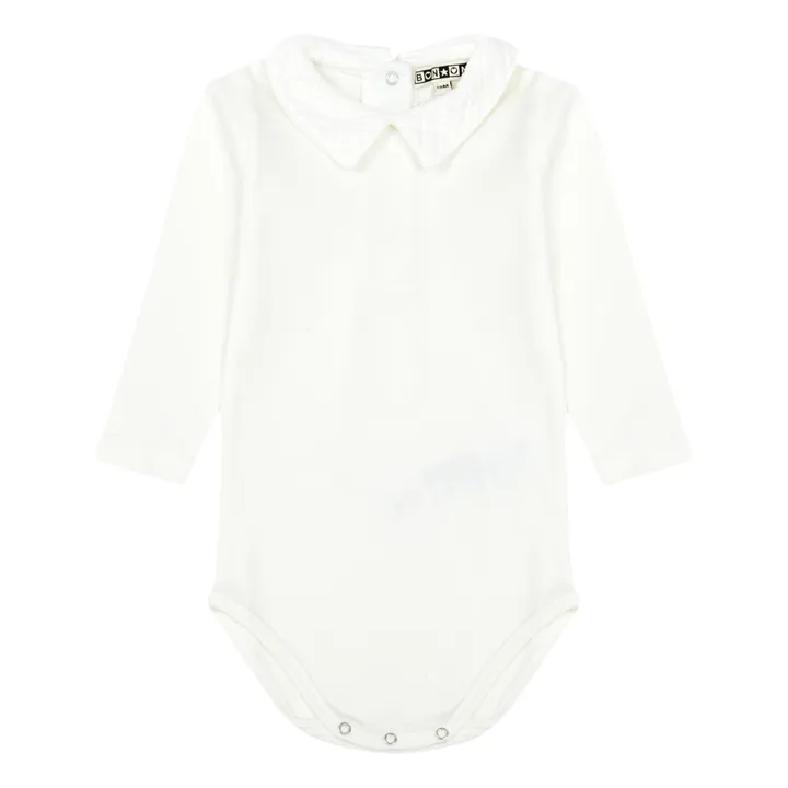 Bonton Body Coton Bio Mail | Ecru