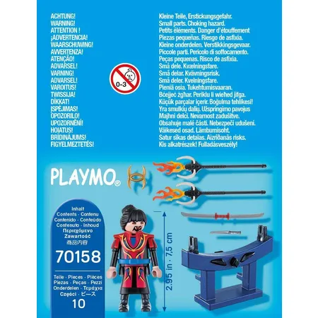 PLAYMOBIL® 70158 Special Plus Asiakämpfer, bunt