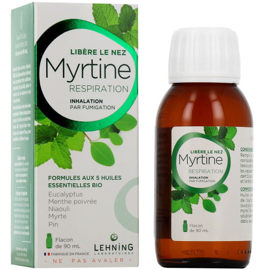 Lehning Myrtine Respiration Inhalation - Nez Bouché