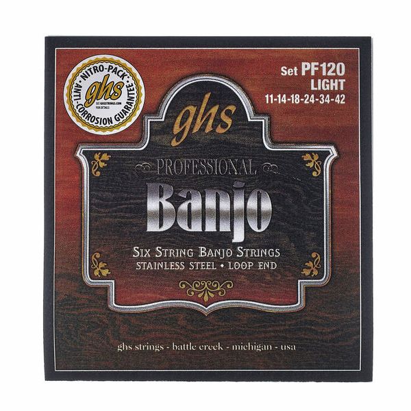 GHS Professional PF120 Banjo Set