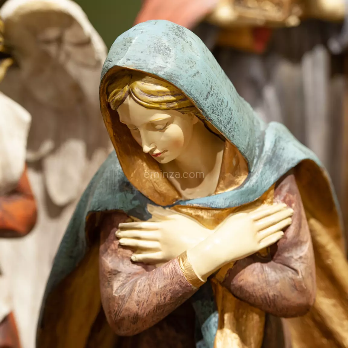 Les 11 grands santons (Hauteur 40 cm) de Paul