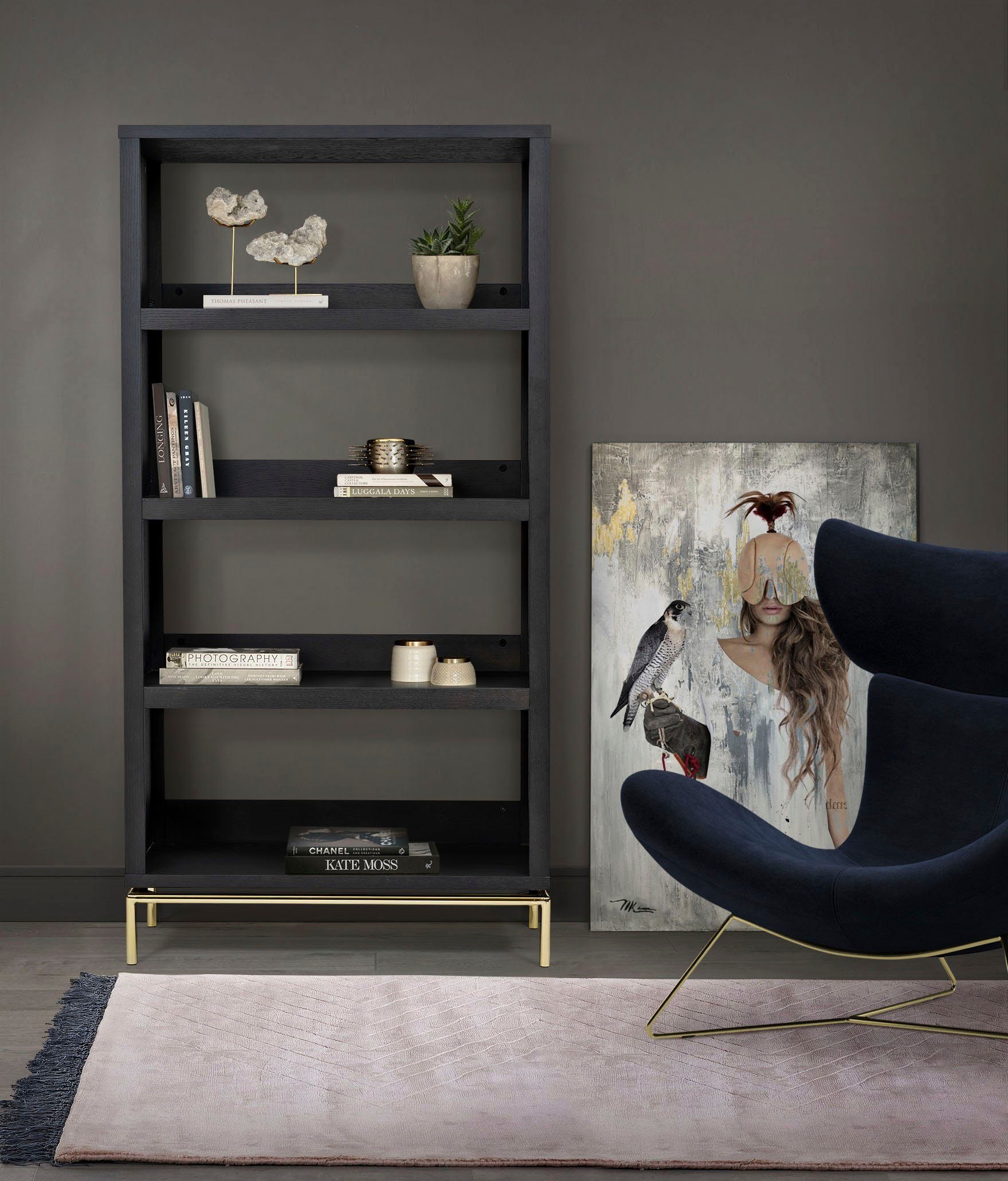 Woodman Bücherregal »Pimlico« im skandinavischen Design, mit viel Stauraum, FSC®-zertifiziert