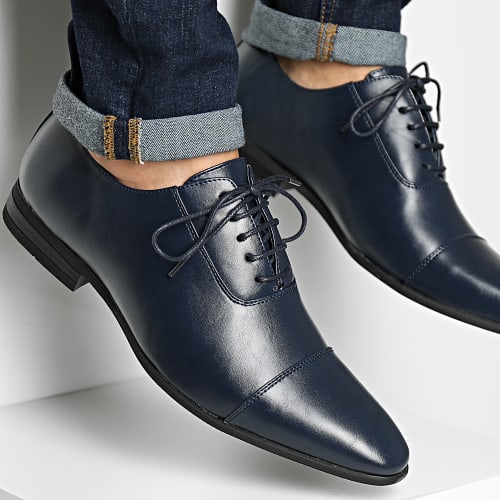 Chaussures De Ville Bleu Marine