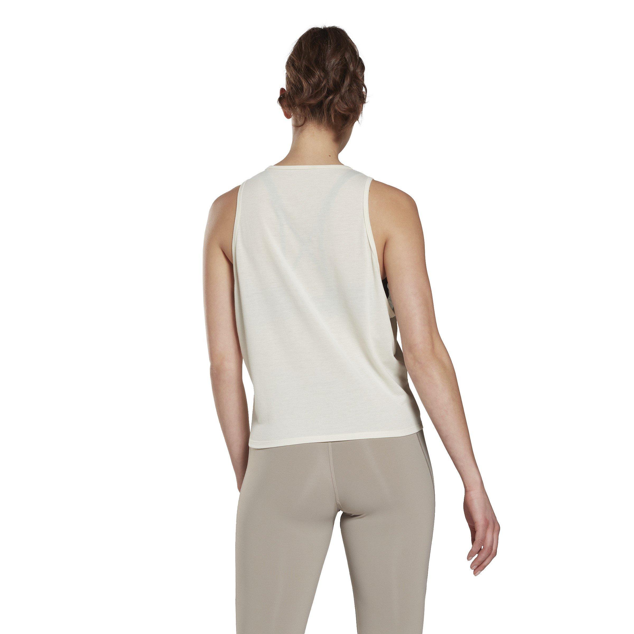 Reebok Yoga Long Tank Top Womens Gym Vest