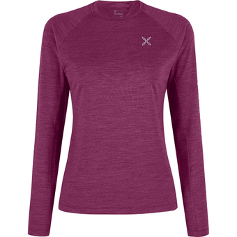 Montura Rando Merino Maglia Langarmshirt Vinaccia Damen