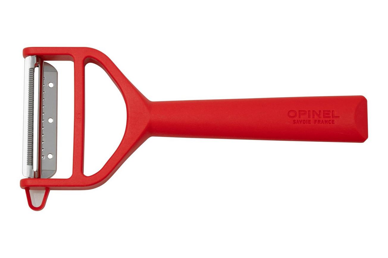 Opinel T-Duo Peeler 002429 Red Polymer dunschiller