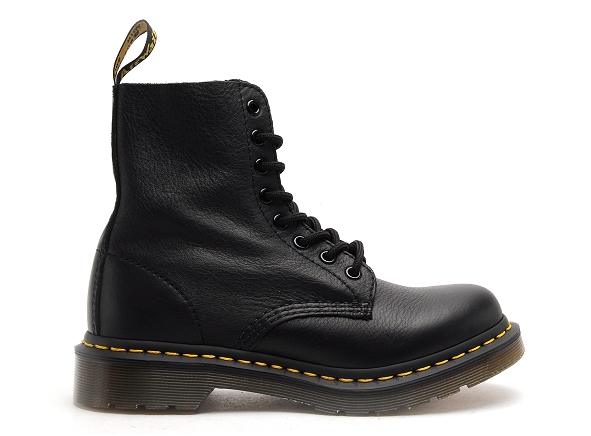 Dr martens boots bottine plates femme pascal virginia noir