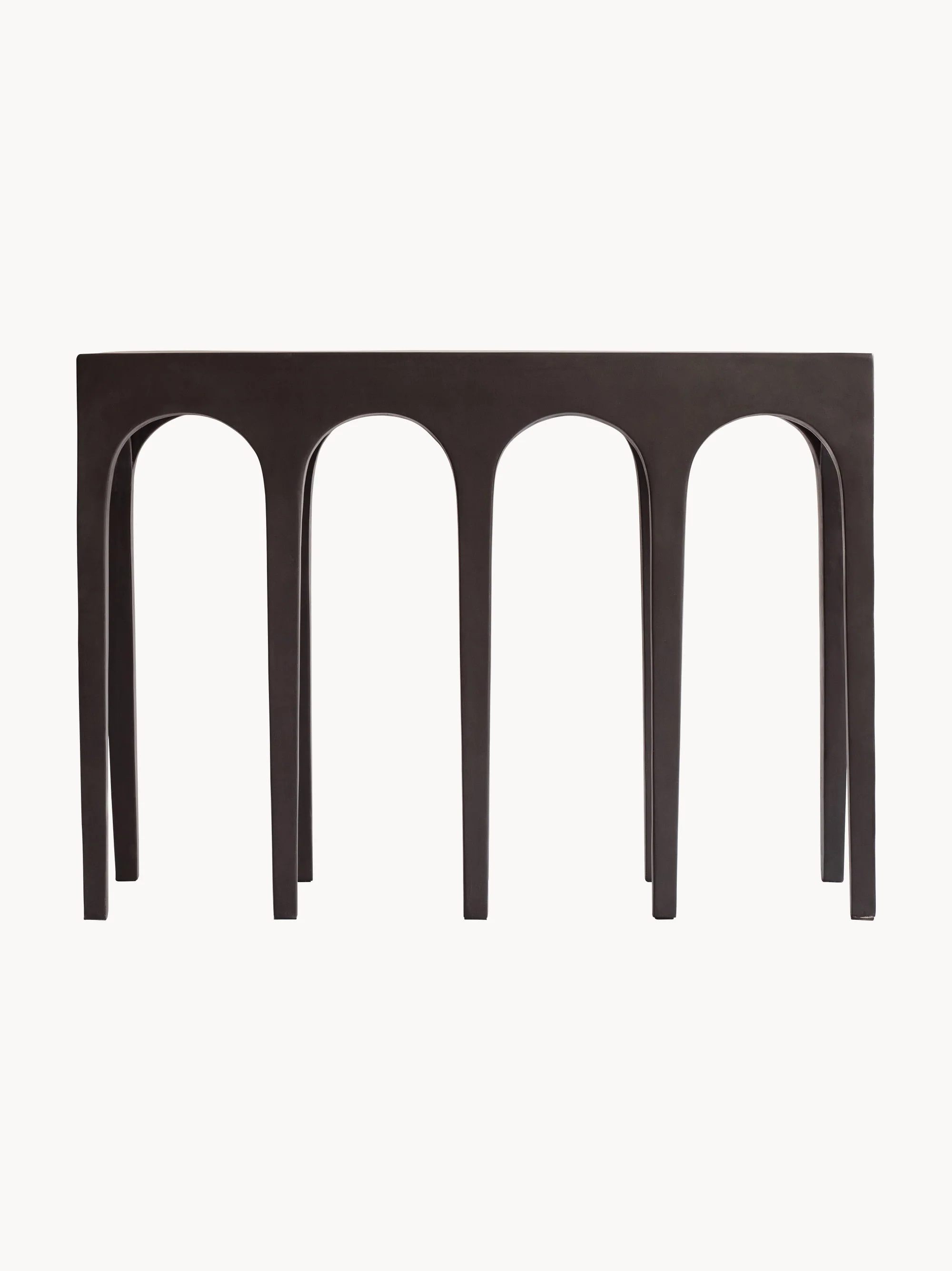 Handgemaakte consoletafel Bow